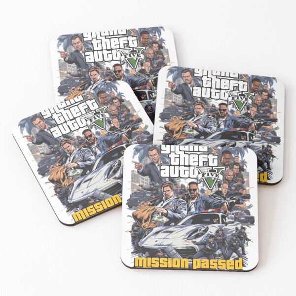 Item preview, Mission Passed Action Game Poster Heist Art designed and sold by Alaric4you.
