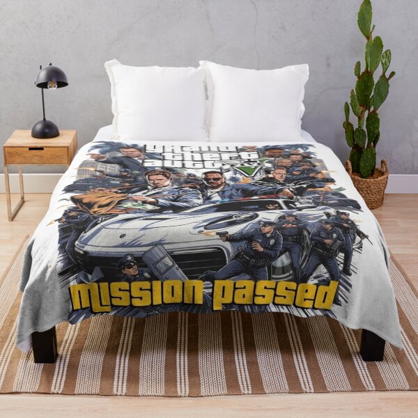 Item preview, Mission Passed Action Game Poster Heist Art designed and sold by Alaric4you.