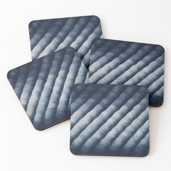 Artikelvorschau, Japanisches Shibori in Indigoblau und Weiß entworfen und verkauft von KsaveraArt.