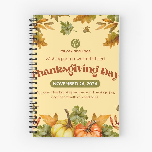 Item preview, Elegant Thanksgiving Greeting Card – Autumn Leaves & Pumpkins designed and sold by Butterfly  Effect.