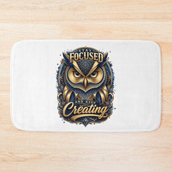 Item preview, Stay Focused Keep Creating Wise Owl Design designed and sold by Yafa-Design.