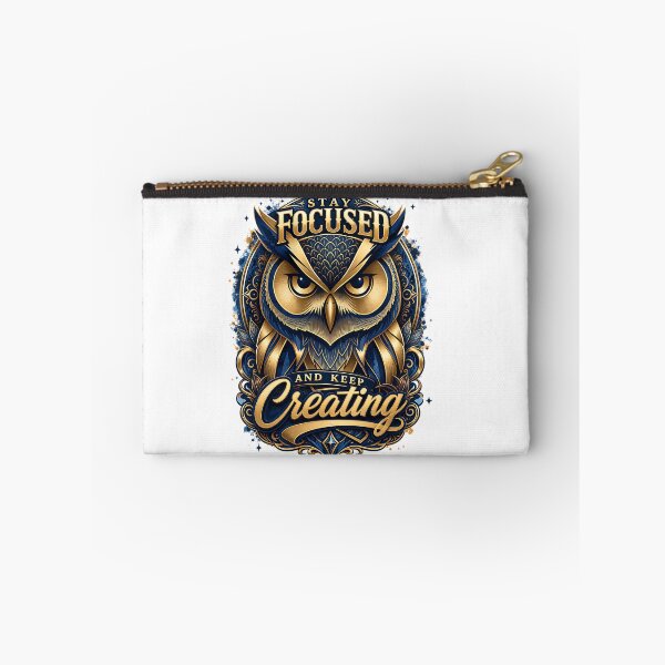 Item preview, Stay Focused Keep Creating Wise Owl Design designed and sold by Yafa-Design.