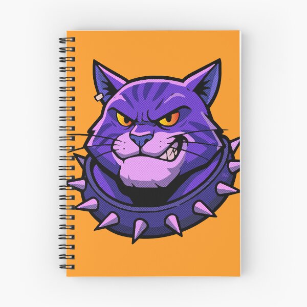Item preview, Metal Head the cat with the crooked smile designed and sold by Asterisk-a.