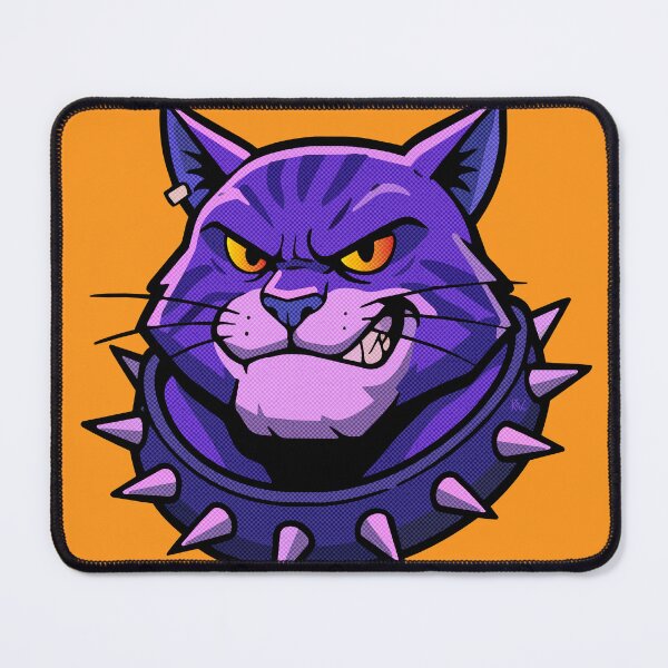 Item preview, Metal Head the cat with the crooked smile designed and sold by Asterisk-a.