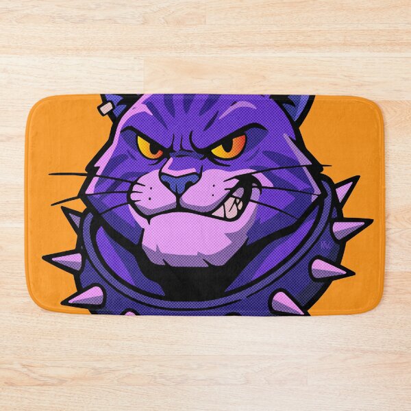 Item preview, Metal Head the cat with the crooked smile designed and sold by Asterisk-a.