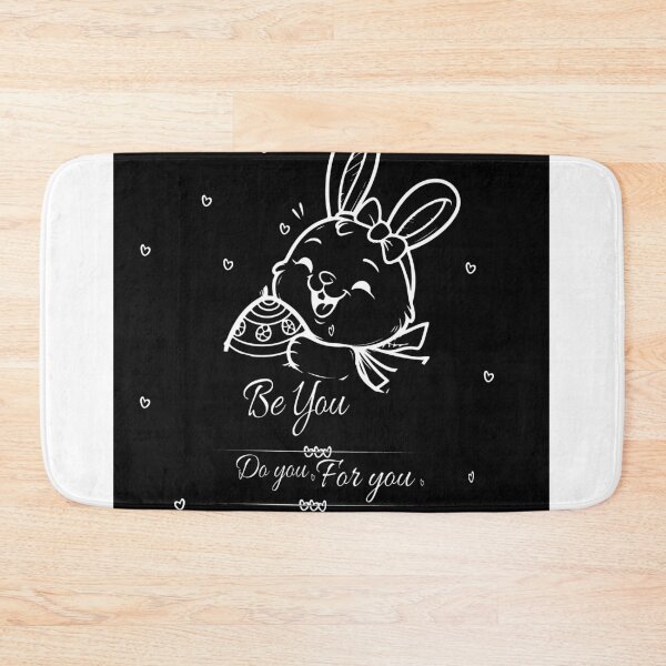 Item preview, Be You Do You For You – Cute Bunny Easter Egg Typography Art designed and sold by Carftora786.