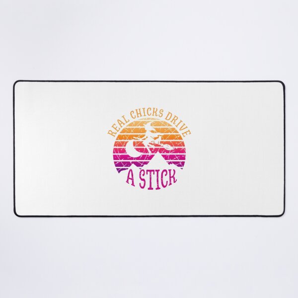 Item preview, Real Chicks Drive a Stick Manual Transmission Car Enthusiast Design designed and sold by kidgoback.