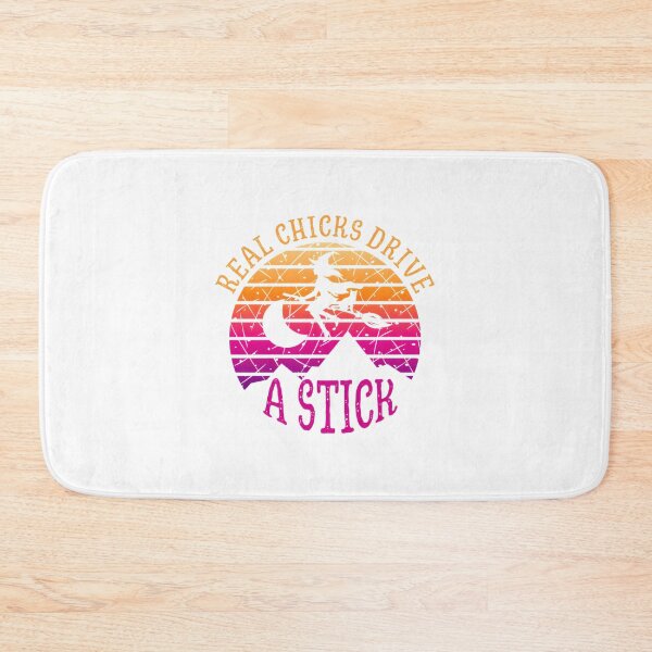 Item preview, Real Chicks Drive a Stick Manual Transmission Car Enthusiast Design designed and sold by kidgoback.
