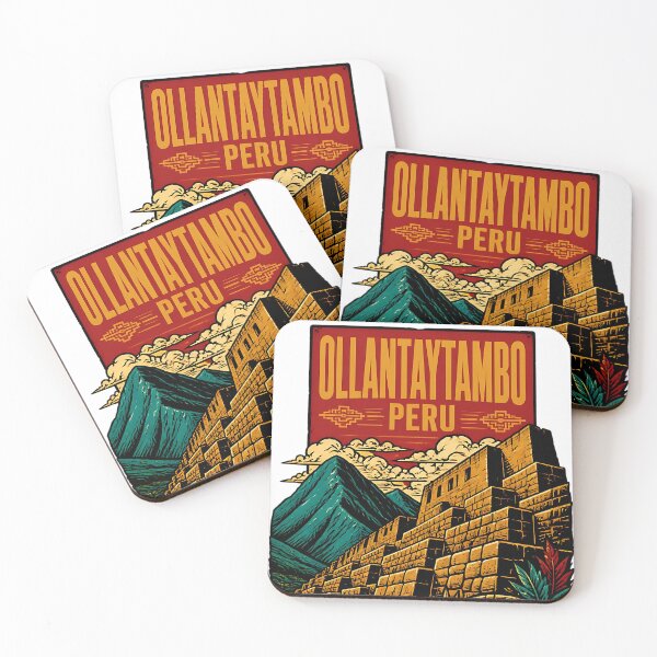 Item preview, Ollantaytambo Peru Vintage Travel Tourism designed and sold by TravelersGems.