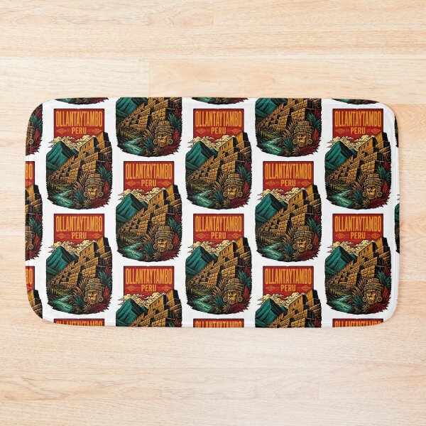 Item preview, Ollantaytambo Peru Vintage Travel Tourism designed and sold by TravelersGems.