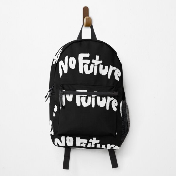 Item preview, Distressed No Future Sci-fi Punk White Text designed and sold by MathWare MathClips.