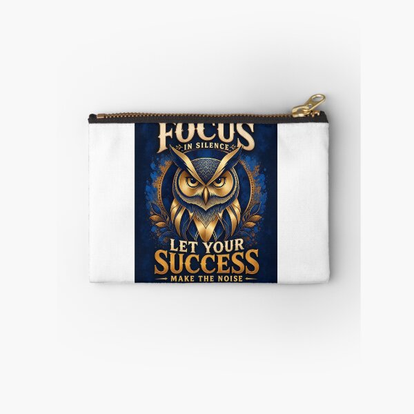 Item preview, Focus in Silence Success Wise Owl Motivation designed and sold by Yafa-Design.