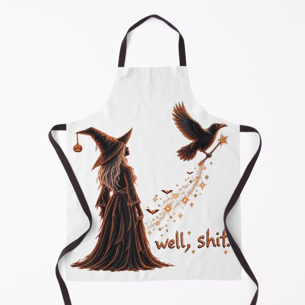 Item preview, witch spooky halloween raven and pumpkin glow art designed and sold by otaku.edwardj.