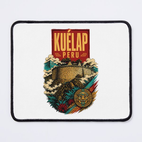 Item preview, Kuelap Peru Vintage Travel Tourism designed and sold by TravelersGems.