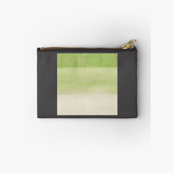 Item preview, Minimalist Lime Green and Beige Gradient Watercolor Stripe Design designed and sold by CgBubble.