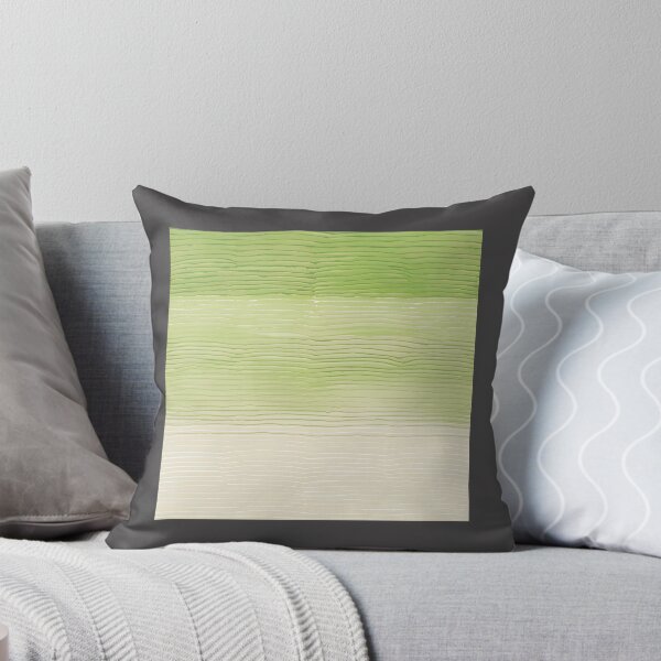 Item preview, Minimalist Lime Green and Beige Gradient Watercolor Stripe Design designed and sold by CgBubble.