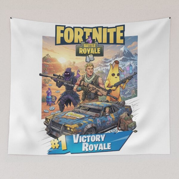 Item preview, Victory Royale Battle Squad Gamer Poster designed and sold by Alaric4you.