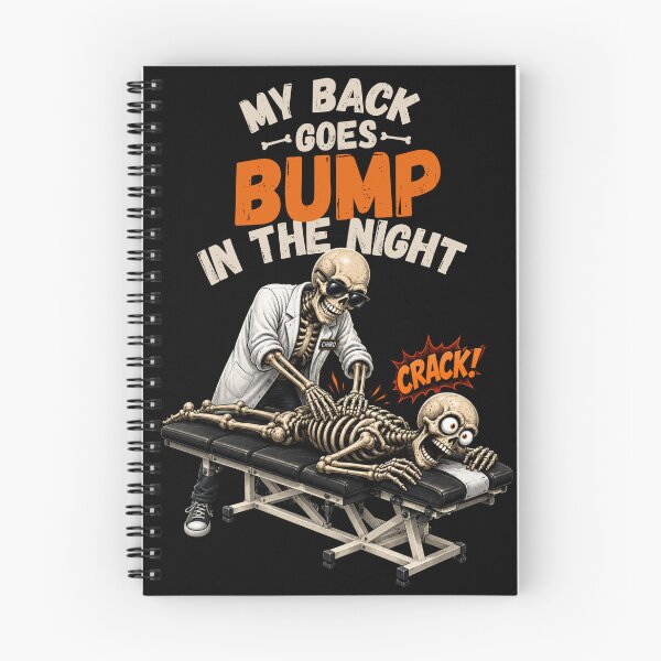 Item preview, My Back Goes Bump In The Night Chiropractor designed and sold by Artur-GrafiTee.