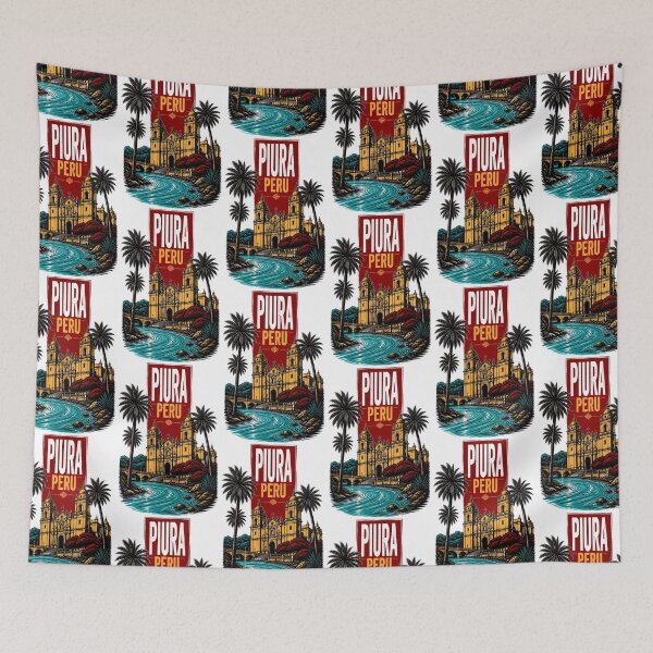 Item preview, Piura Peru Vintage Travel Tourism designed and sold by TravelersGems.
