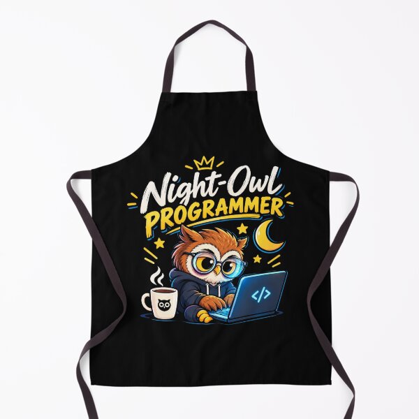 Item preview, Night Owl Programmer Cute Coding Owl Gifts designed and sold by DeliqBrands.