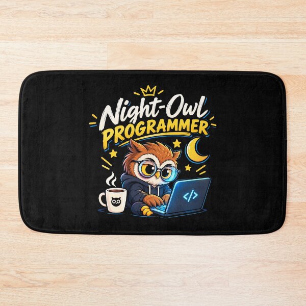 Item preview, Night Owl Programmer Cute Coding Owl Gifts designed and sold by DeliqBrands.