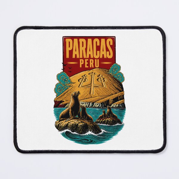 Item preview, Paracas Peru Vintage Travel Tourism designed and sold by TravelersGems.
