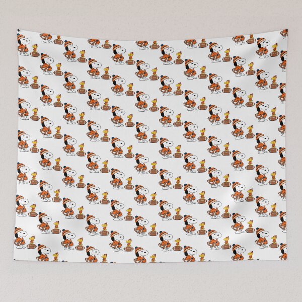Item preview, Denver-Inspired Football Snoopy and Woodstock Style Design designed and sold by CgBubble.