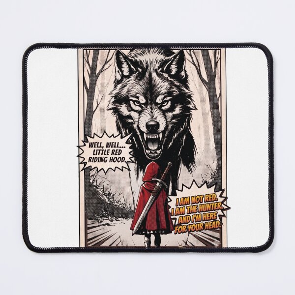 Item preview, Little Red Riding Hood and the Wolf designed and sold by Biczekdziczek.