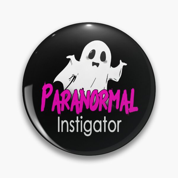 Item preview, Halloween Paranormal Instigator Cute Ghost designed and sold by RowanGraphics.