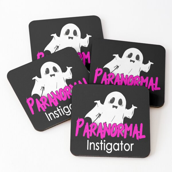 Item preview, Halloween Paranormal Instigator Cute Ghost designed and sold by RowanGraphics.