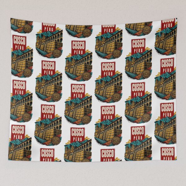 Item preview, Cusco Peru Vintage Travel Tourism designed and sold by TravelersGems.