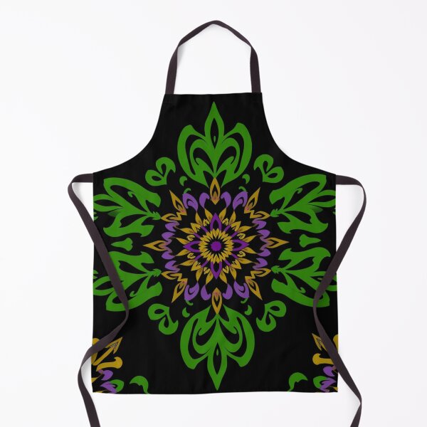 Item preview, purple gold and green floral 2 designed and sold by sweetytops.