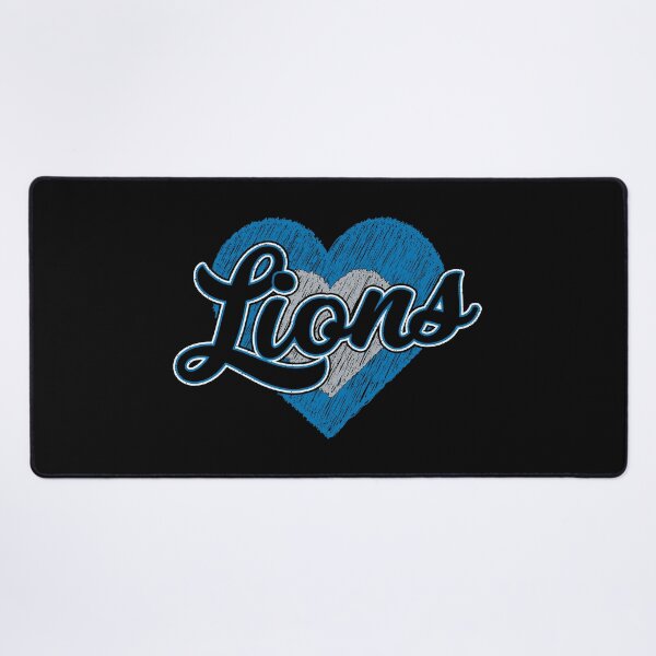 Item preview, Vintage Lions Hearts Distressed Football Sports Fan Team Spirit designed and sold by RockTheFeal.