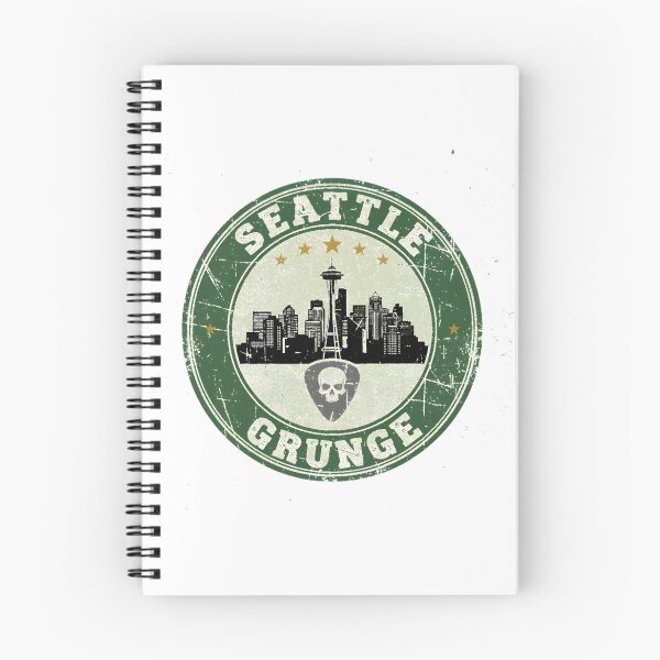 Item preview, Seattle Grunge Music Inspired Vintage Style Design designed and sold by CgBubble.