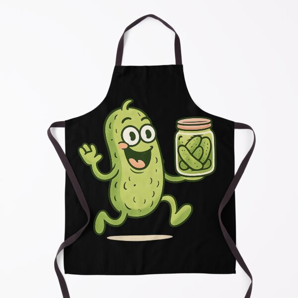 Aperçu de l'œuvre T-shirt humoristique sur les cornichons | Illustration mignonne pour les amoureux des cornichons créée et vendue par Basma Designs | Retro, Kawaii Shirts & Stickers.