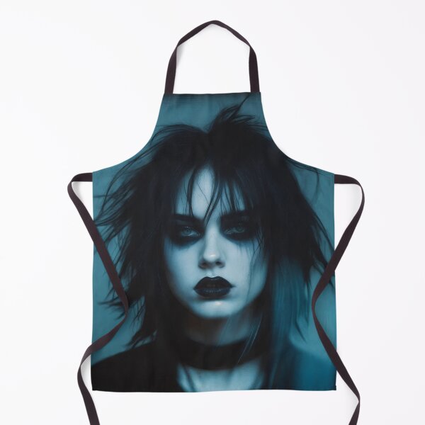 Item preview, Close Up Dark Goth Eyes Piercing Blue Aesthetic designed and sold by mimikaka.