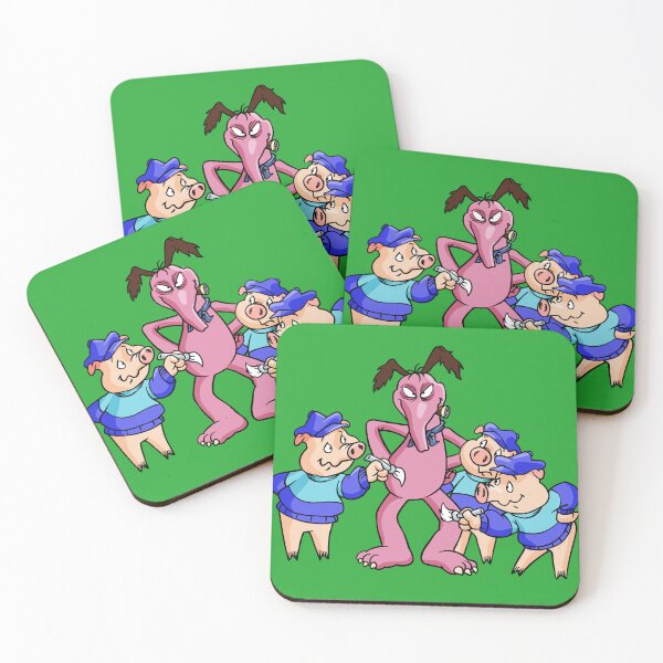 Item preview, Cyril and the pigs designed and sold by Living-Colors.