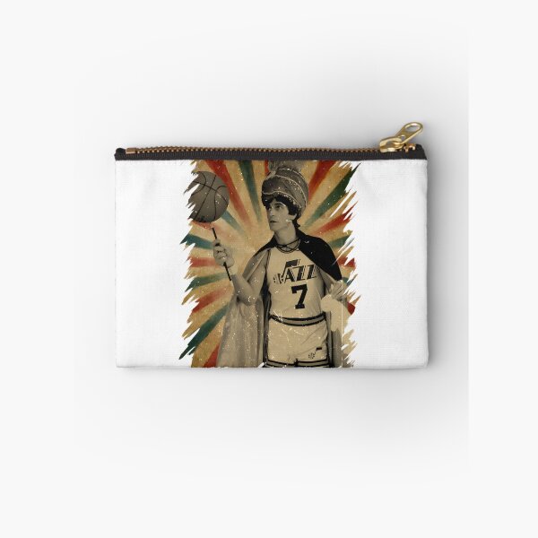 Item preview, Pete Maravich Vintage Basketball Photo with Retro Aesthetic Design designed and sold by obs209.