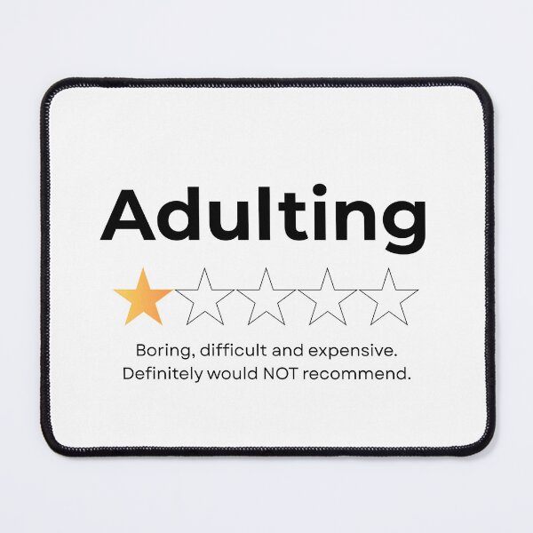 Item preview, Adulting humor designed and sold by Designnari.
