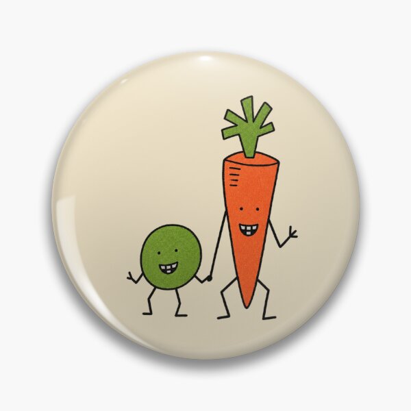 Item preview, Forrest Gump Peas and Carrots – Cute Movie Inspired Design designed and sold by SHARPEI.