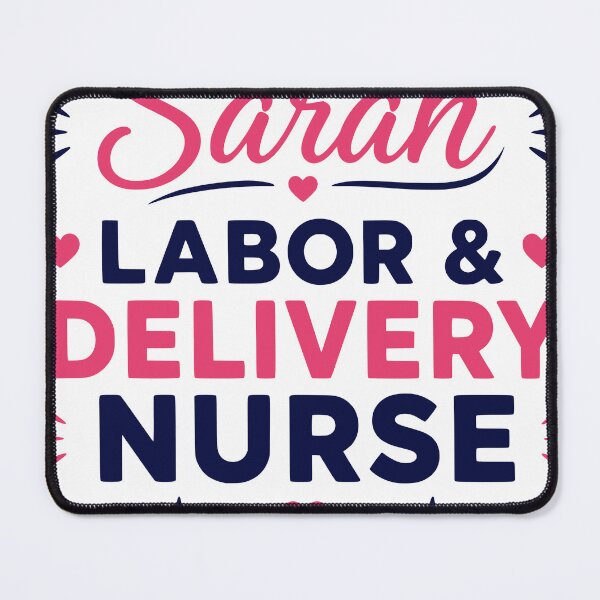 Item preview, Labor and Delivery Nurse Sarah | L&D Nurse | Birth Nurse designed and sold by TeeVerse27.