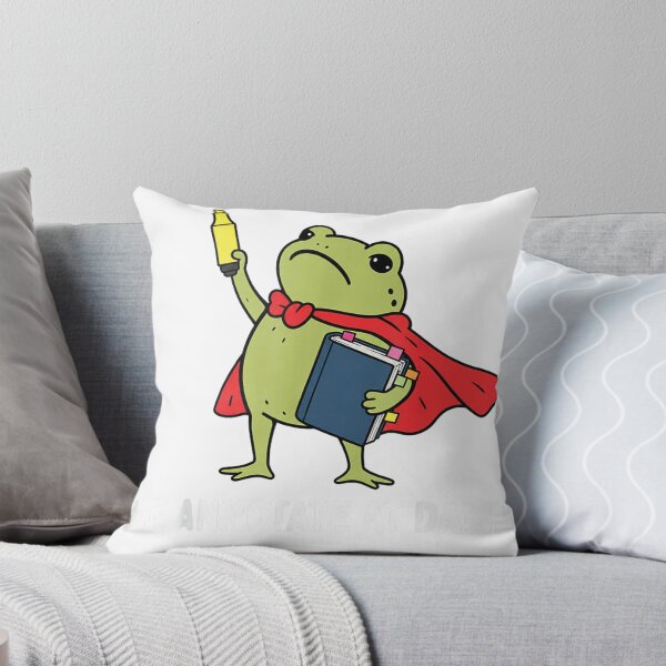 Item preview, Annotator Frog with Red Cape and Marker designed and sold by otaku.edwardj.