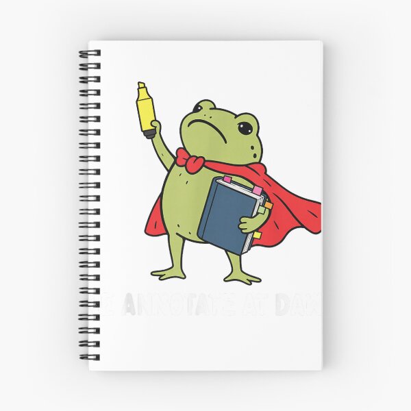Item preview, Annotator Frog with Red Cape and Marker designed and sold by otaku.edwardj.