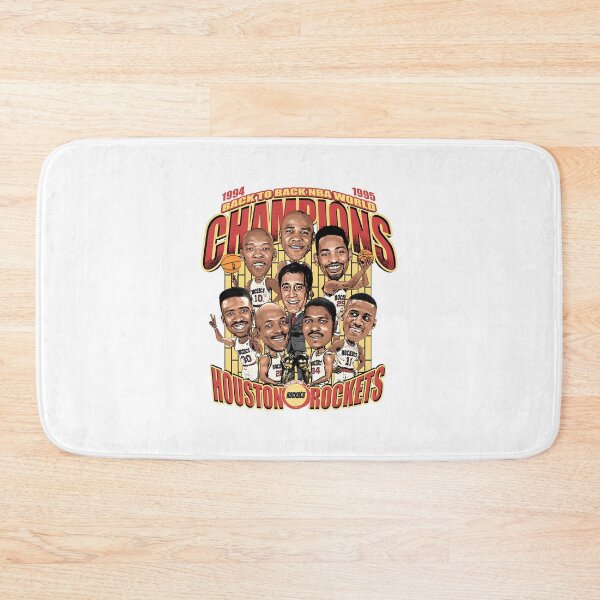 Item preview, Houston Rockets Back to Back NBA Champions Retro Basketball Design designed and sold by obs209.