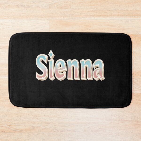 Item preview, Sienna Name in Blue and Coral with a Glam Style designed and sold by AloraDawnEve.
