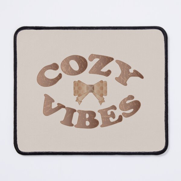 Item preview, Cozy Vibes - Retro Bow Typography designed and sold by photossmirnov.