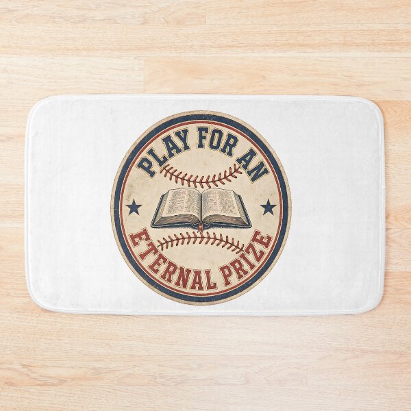 Item preview, Baseball Scripture Striving for Lasting Reward designed and sold by Yafa-Design.