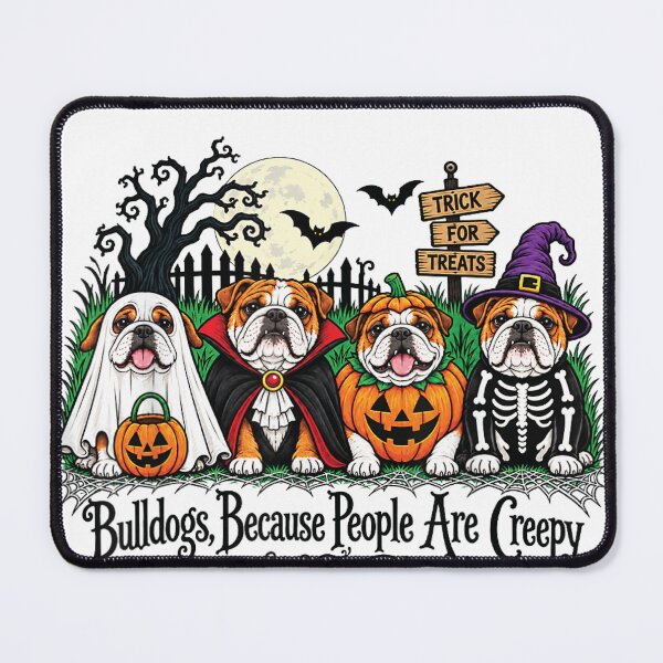 Item preview, Bulldog Halloween Costume Dogs Trick or Treat Night designed and sold by otaku.edwardj.