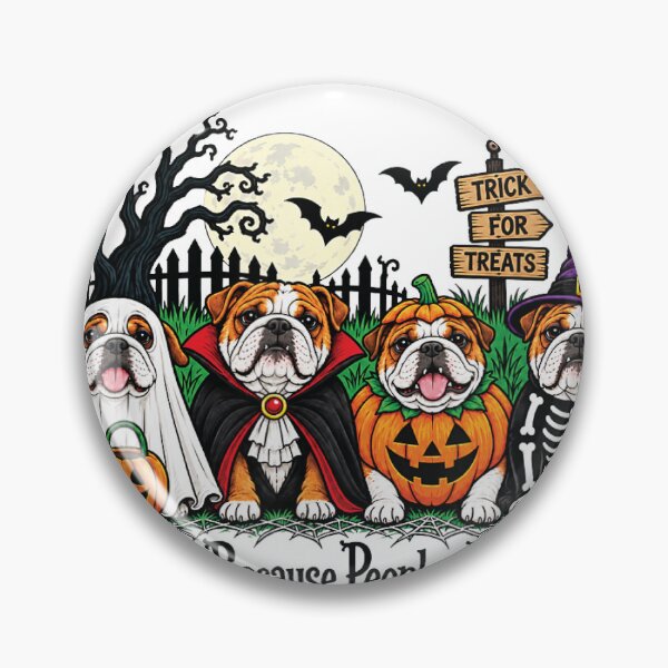 Item preview, Bulldog Halloween Costume Dogs Trick or Treat Night designed and sold by otaku.edwardj.