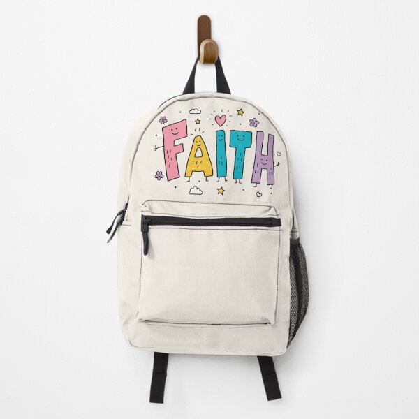 Item preview, Faith Cute Smiley Letters Vintage Inspirational designed and sold by Rosie's Wildflower Boutique.